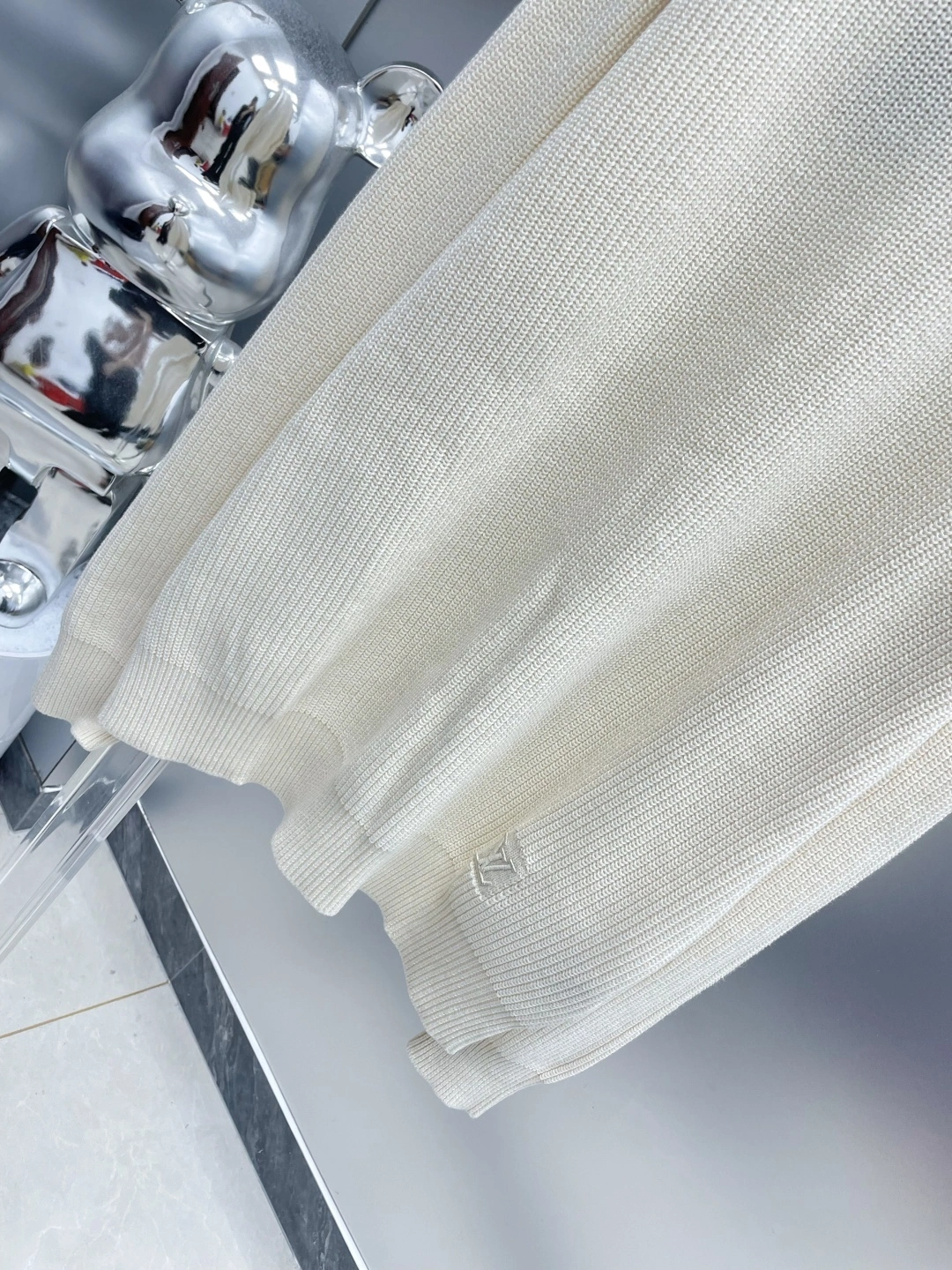 wg.luxury-- 8V embroidery cashmere wool oversize item: E-F000J0202